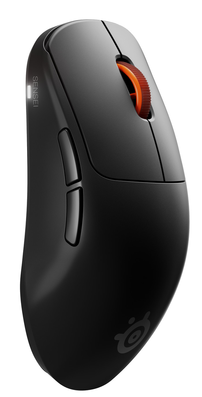 SteelSeries Sensei Pro WL Kabellose Gaming-Maus Schwarz linke seite