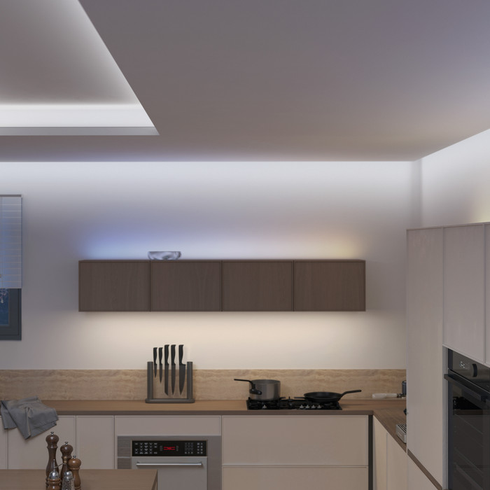 Philips Hue Flux Eckverbinder 4er-Pack produkt in gebrauch