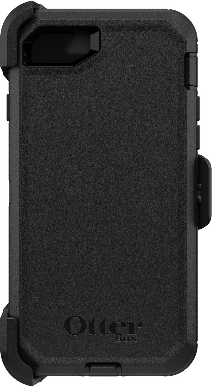 OtterBox Defender Apple iPhone SE 2022/SE 2020/8/7 Back Cover Black back