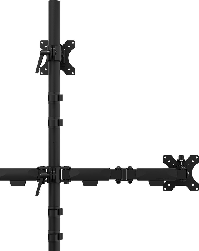 Neomounts NERO DS60-600BL2-1 Monitorhalterung Schwarz detail