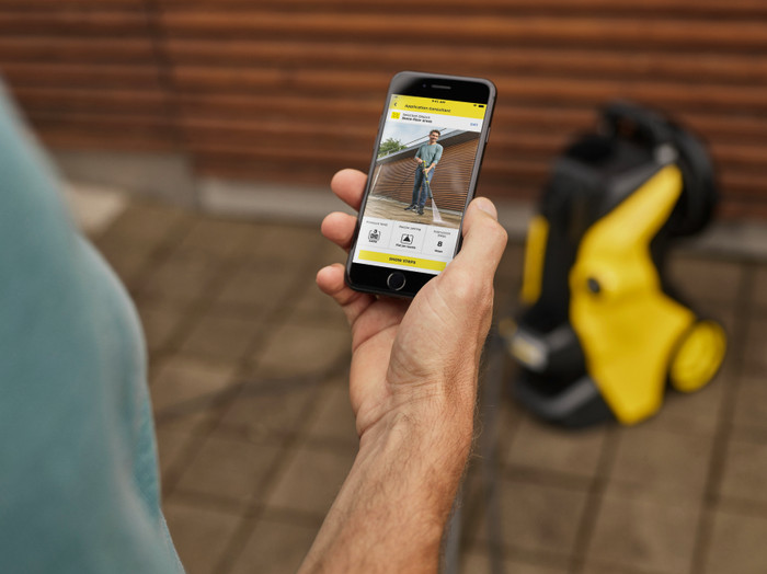 Kärcher K5 Premium Smart Control Flex Home produkt in gebrauch