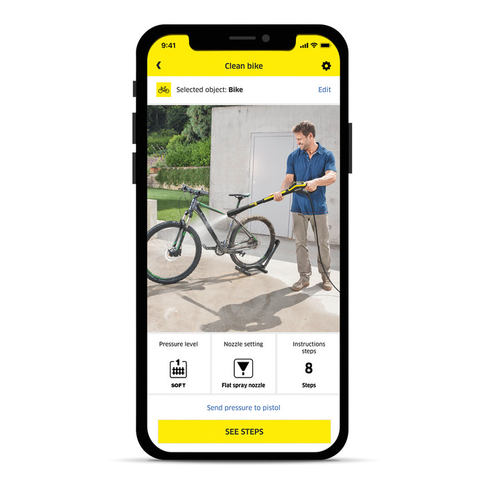 Kärcher K7 Premium Smart Control Flex Home product in use
