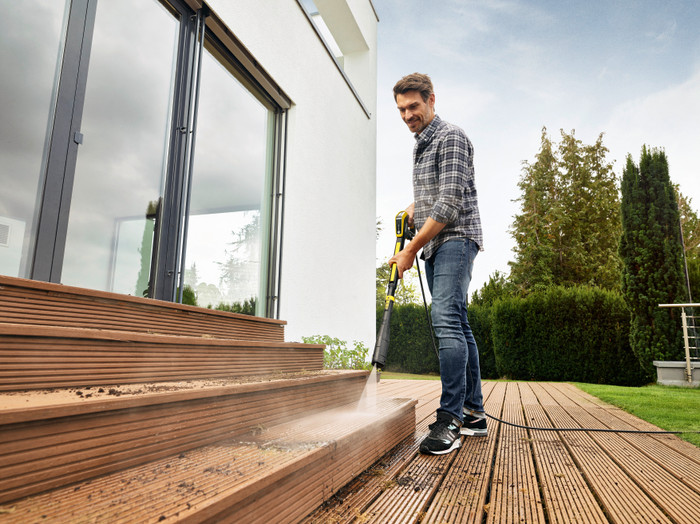 Kärcher K7 Premium Smart Control Flex Home product in use