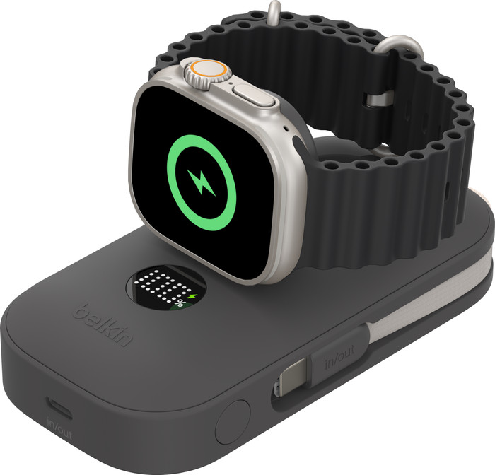 Belkin Powerbank 10.000 mAh mit Schnellladefunktion 45 Watt Schwarz Main Image