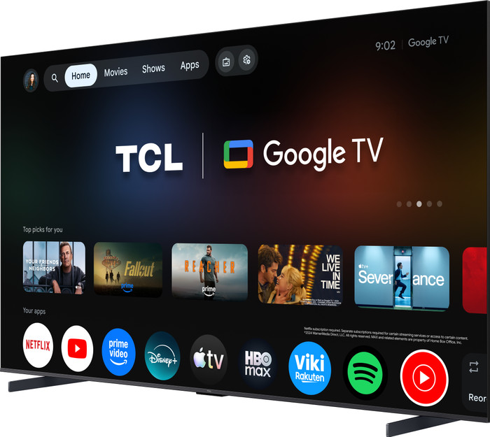 TCL QD Mini-LED 98 inches T8D (2026) front
