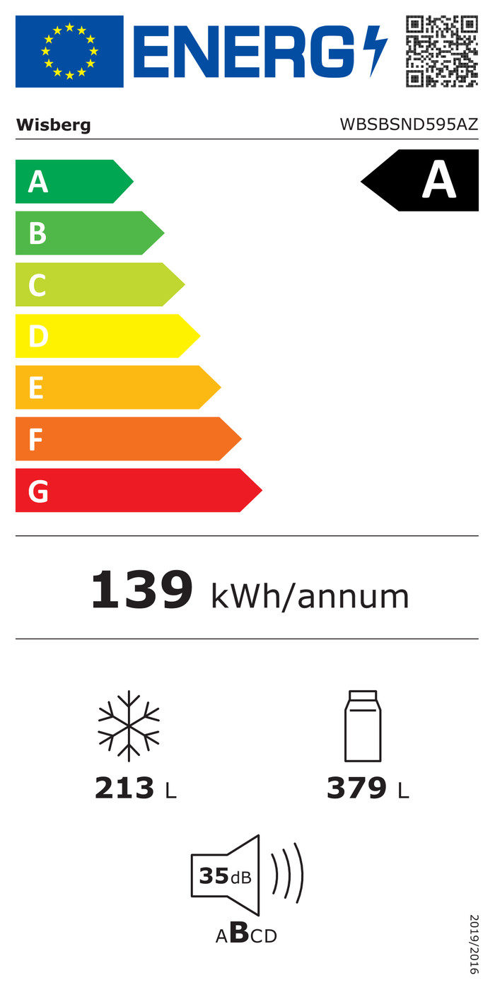 Wisberg WBSBSND595AZ energy label