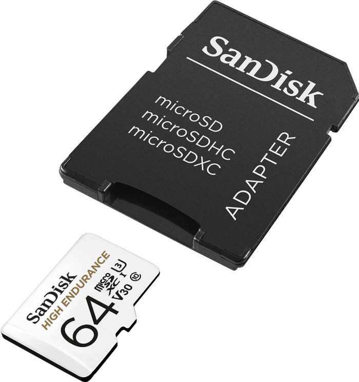 Sandisk microSDXC High Endurance 64GB 40MB/s front