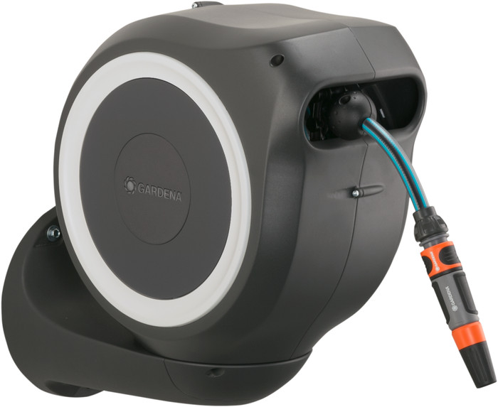 GARDENA Wall Hose Box 15 RollUp S White Main Image