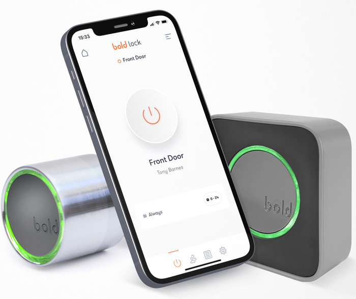 Bold Smart Lock SX-33 + Bold Connect produkt in gebrauch