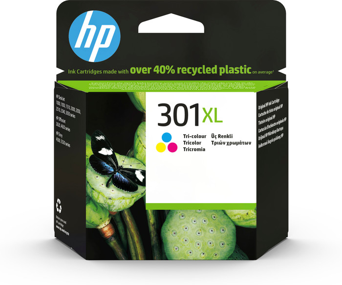 HP 301XL Cartridge Combo Pack front