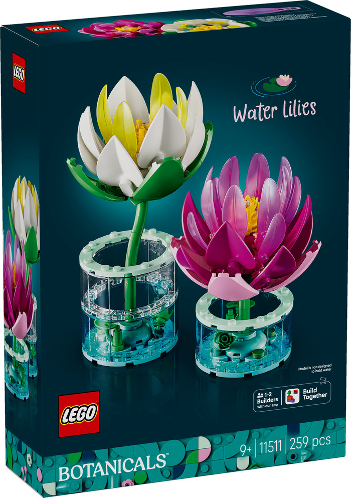 LEGO Botanicals Seerosen 11511 verpackung