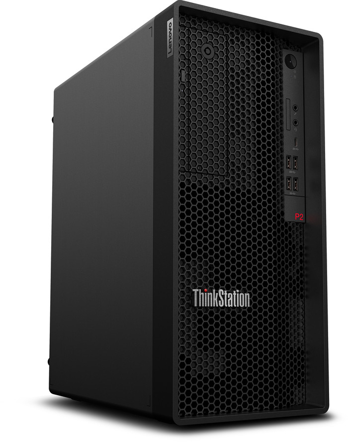 Lenovo ThinkStation P2 Tower Gen 2 - 30JQ00AVBF linke seite