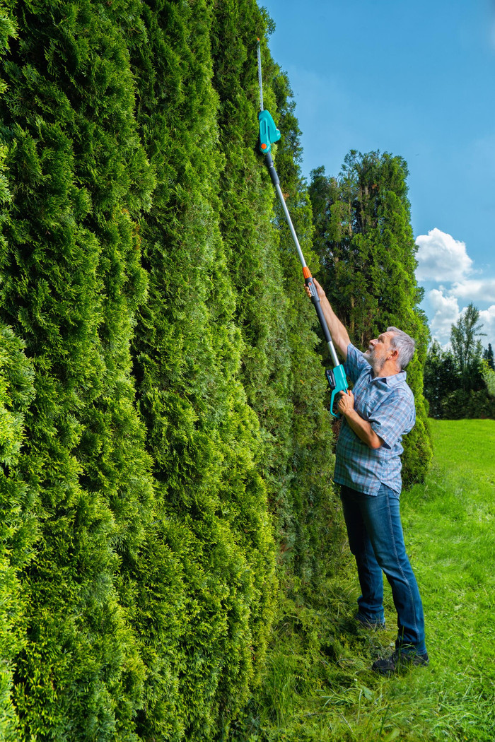 Gardena THS 42/18V-P4A Set product in use