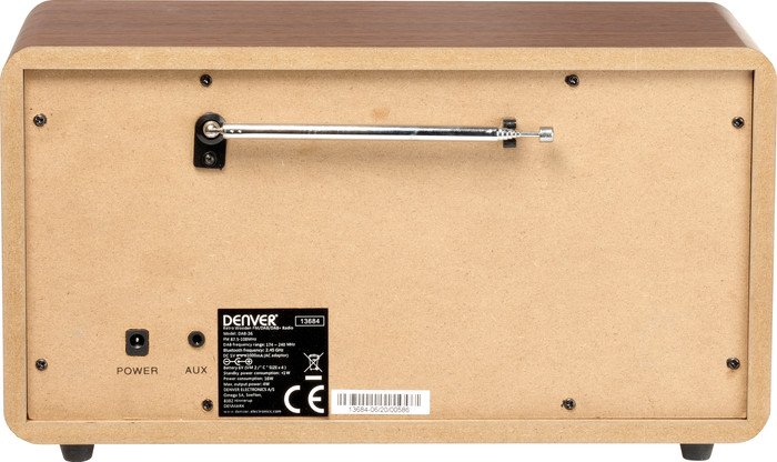 Denver DAB-36 Dunkelbraun null