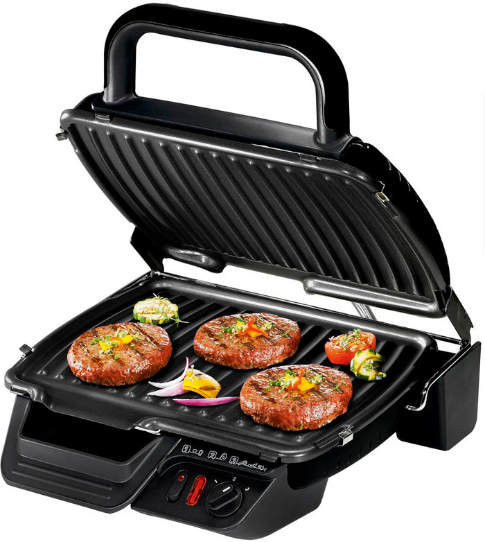 Tefal Grill Ultrakompakt Grill GC3058 produkt in gebrauch