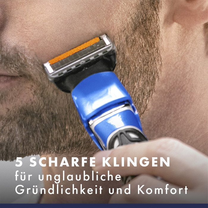 Gillette All In One produkt in gebrauch