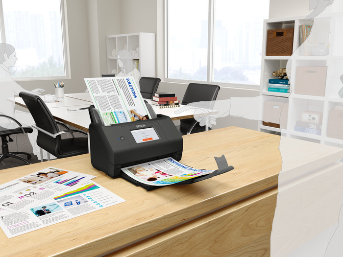Epson WorkForce ES-580W produkt in gebrauch
