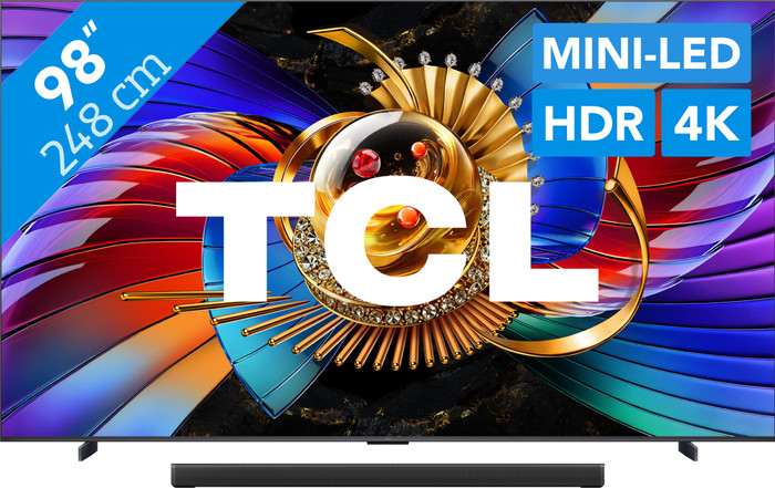 TCL SQD Mini LED 98" 80L (2026) + TCL Q75K Main Image