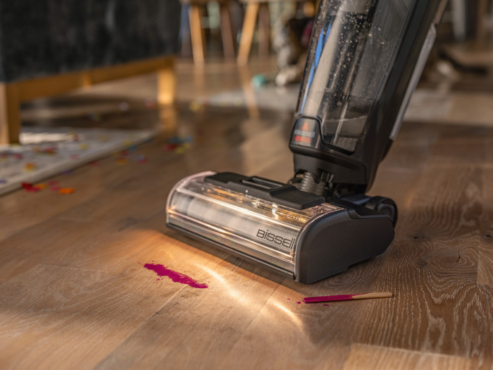Bissell CrossWave HydroScrub Pro produkt in gebrauch