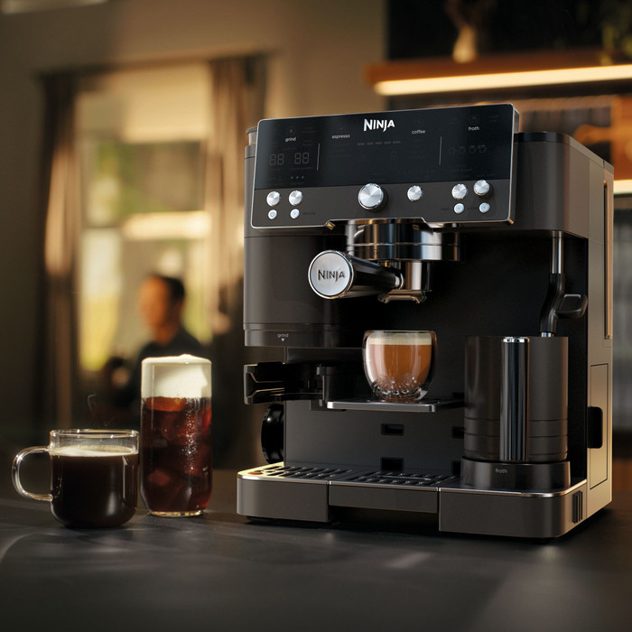 Ninja Luxe Cafe Premier ES601EUBK produkt in gebrauch