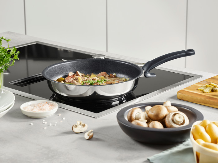 Fissler Adamant Premium Bratpfanne 28 cm produkt in gebrauch
