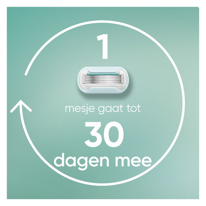 Gillette Venus Deluxe Smooth Sensitive + 9 Replacement Blades visual supplier