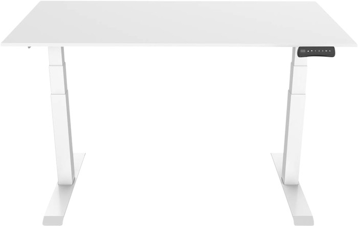 Euroseats Electric Sit-Stand Desk 140x80 White/White Main Image