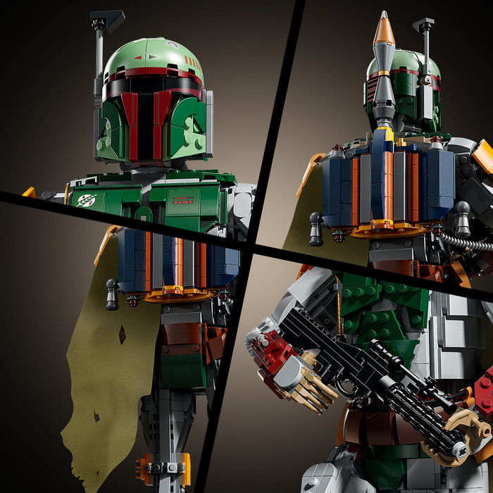 LEGO Star Wars Boba Fett 75455 produkt in gebrauch