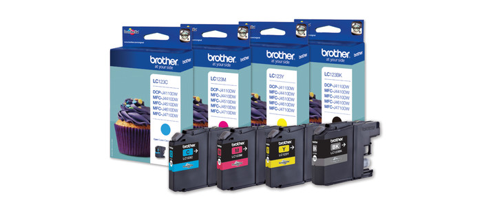 Brother LC-123 Patronen Multipack verpackung