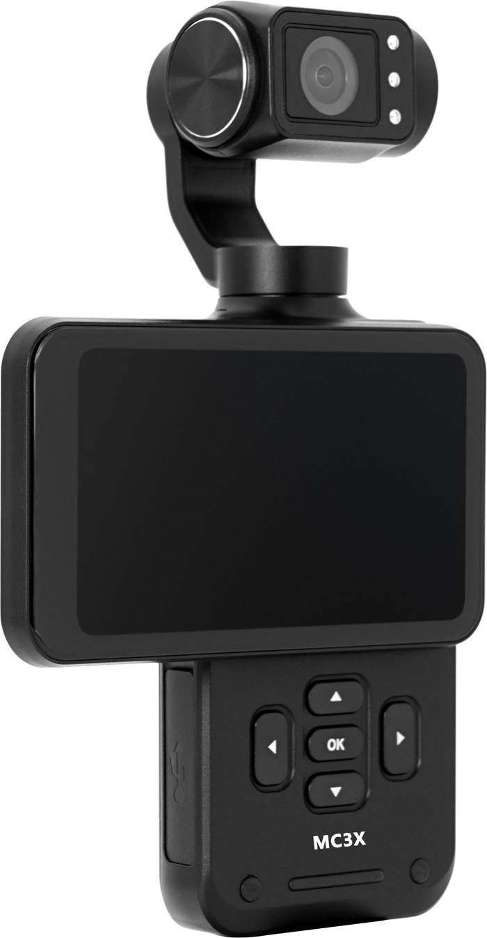 AgfaPhoto Realimove MC3X Mini Gimbal-Kamera linke seite