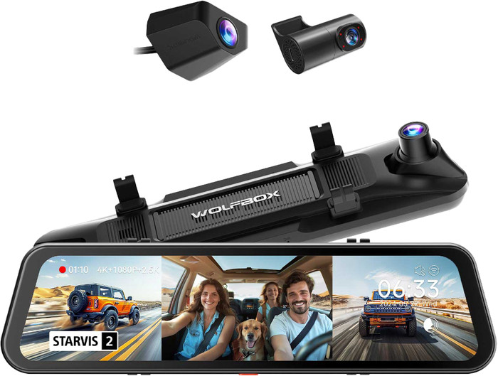 Wolfbox G900 Tripro Cabin 3CH 4K WLAN GPS 256GB Main Image
