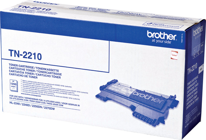 Brother TN-2210 Toner Cartridge Black Main Image