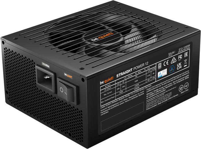 be quiet! STRAIGHT POWER 12 1.200 W rückseite