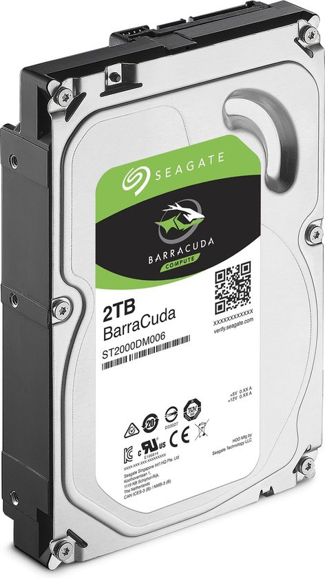 Seagate Barracuda ST2000DM008 2 TB linke seite