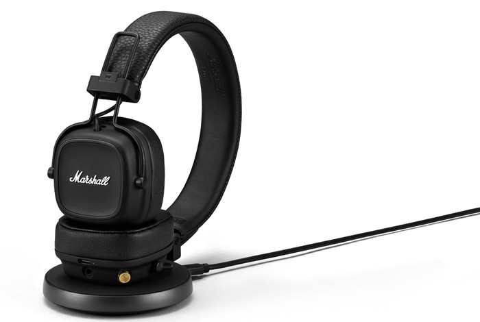 Marshall Major IV Schwarz detail