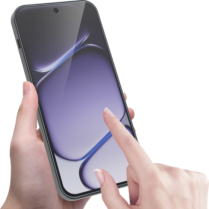Just In Case Tempered Glass OnePlus Nord 6 Panzerglas produkt in gebrauch