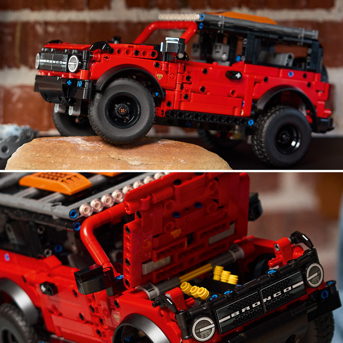 LEGO Autos Trio 42213 + 42226 + 42234 detail