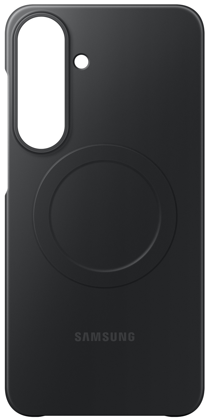 Samsung Galaxy S26 FE Silicone Slim Back Cover with Magnet Black back