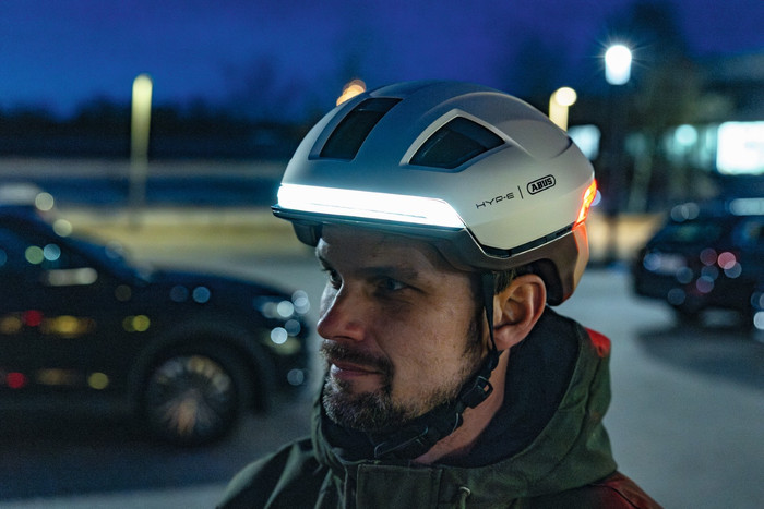 ABUS HYP-E Silber S produkt in gebrauch