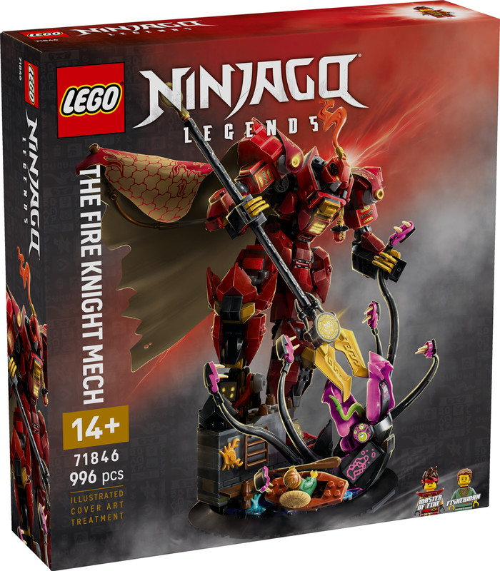 LEGO NINJAGO Fire Knight Mech packaging