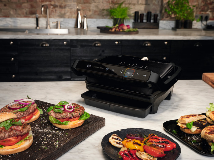 Tefal OptiGrill Elite GC7508 produkt in gebrauch
