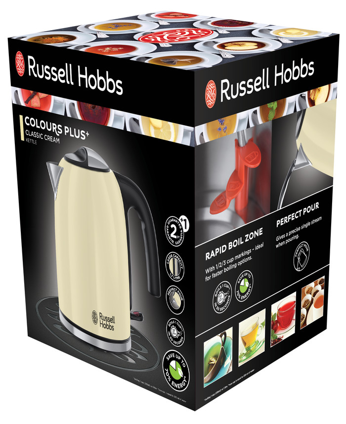 Russell Hobbs Colors Plus+ Classic Cream null