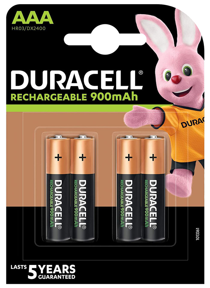 AAA-Batterien Duracell Recharge Ultra 4 Stück Main Image