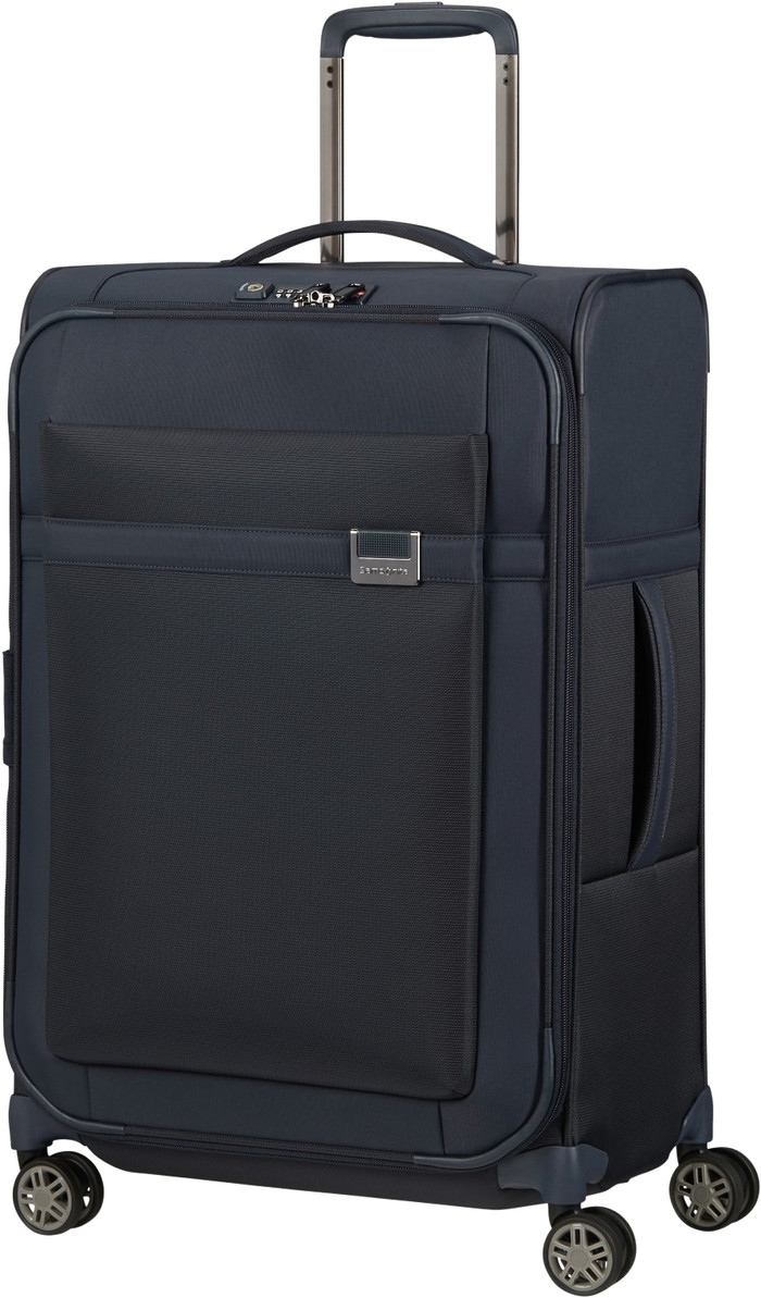 Samsonite Airea Spinner Expandable 67 cm Blue vorne