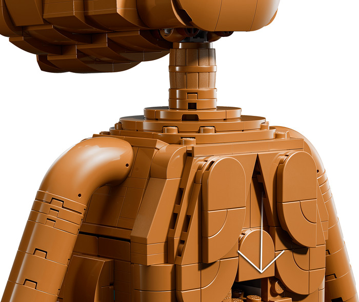 LEGO Ideas E.T. the Extra-Terrestrial 21370 detail