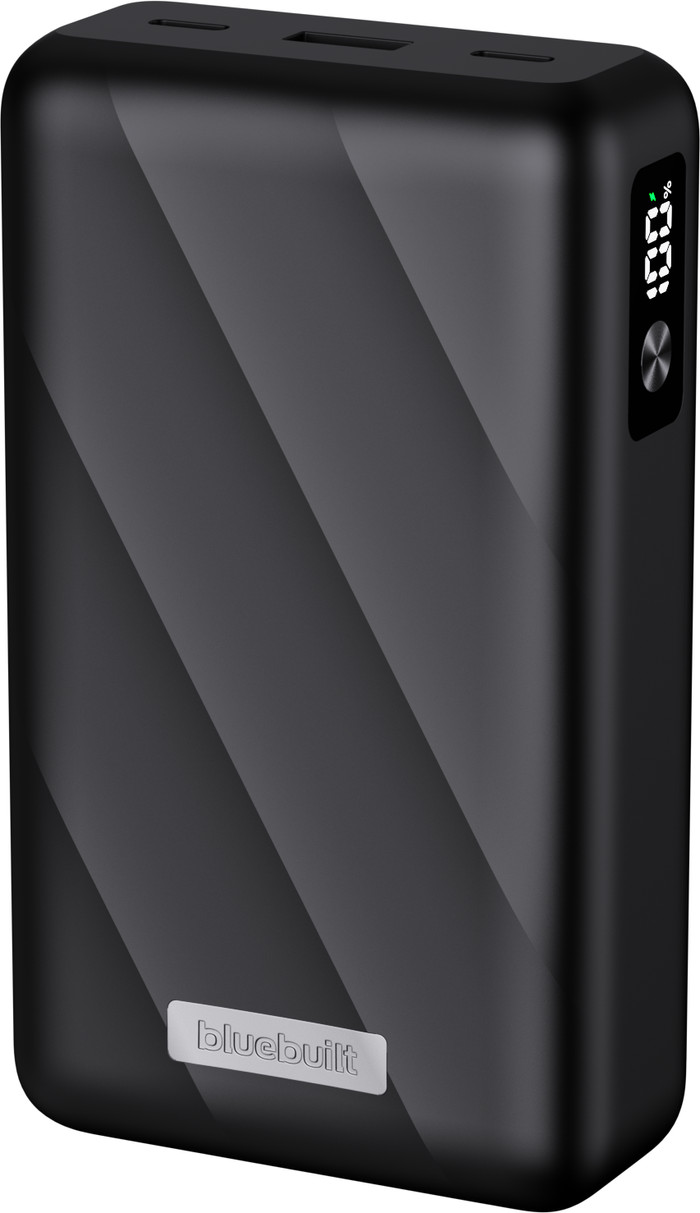 BlueBuilt Power Bank 20.000 mit Schnellladefunktion 45 Watt rechte seite