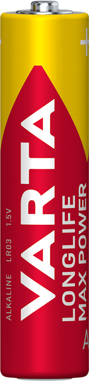VARTA Longlife Max Power AAA Blister 4 Units front