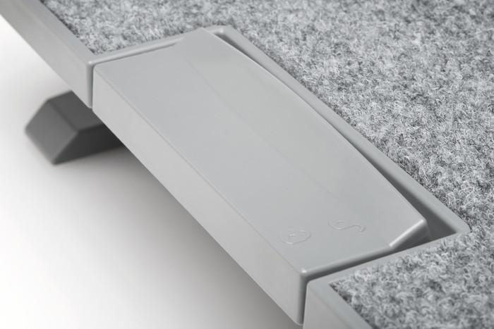 Kensington SmartFit SoleMate Pro Elite Fußstütze produkt in gebrauch