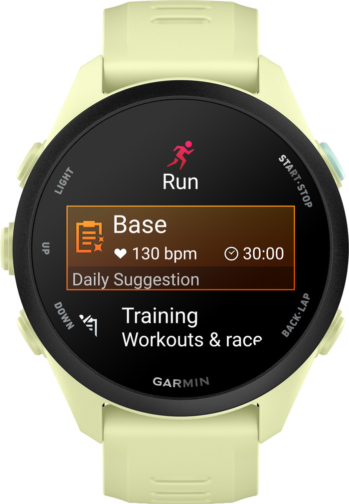 Garmin Forerunner 70 43mm Yellow front