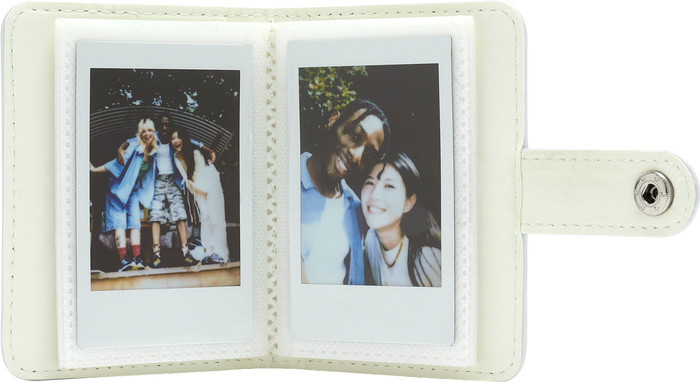Fujifilm Instax Mini 13 Zubehörset Clay White vorne